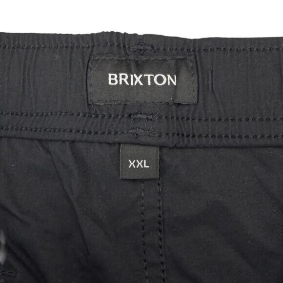Brixton Voyage Black Men's Short Size XXL - Picture 3 of 7